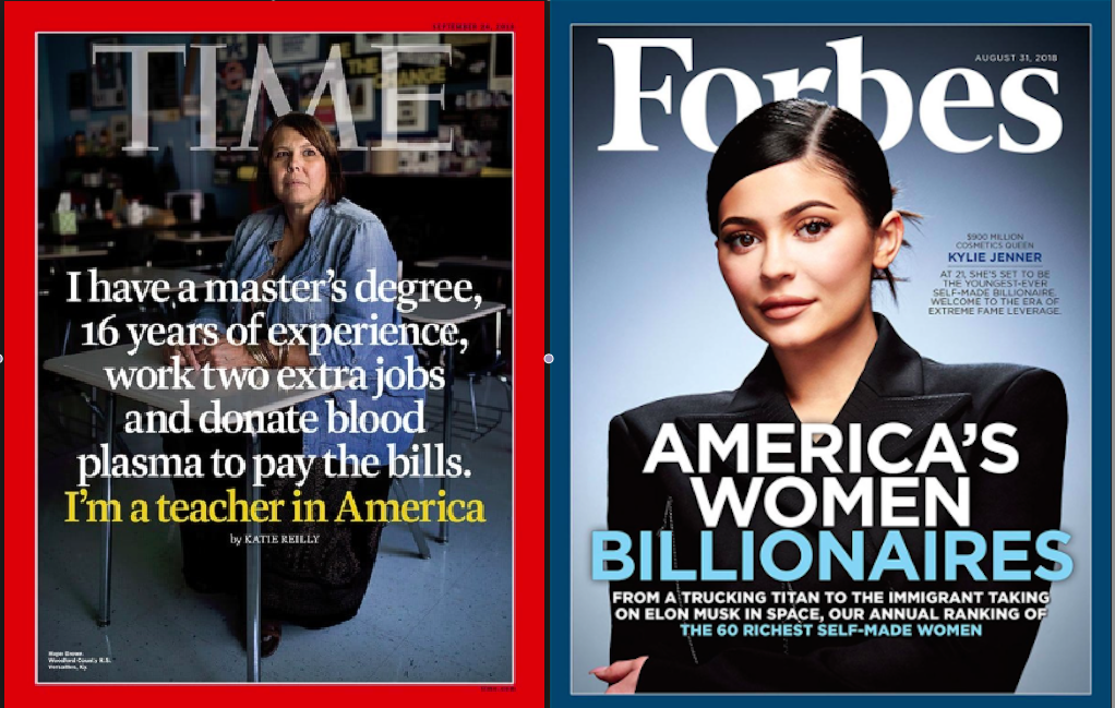 Pravi obraz ZDA: plastika ali beda