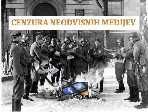 Črna roka cenzure na družbenih omrežjih