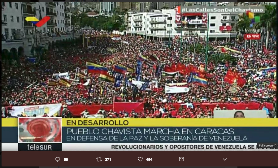 Ameriški režim ruši socializem v Venezueli