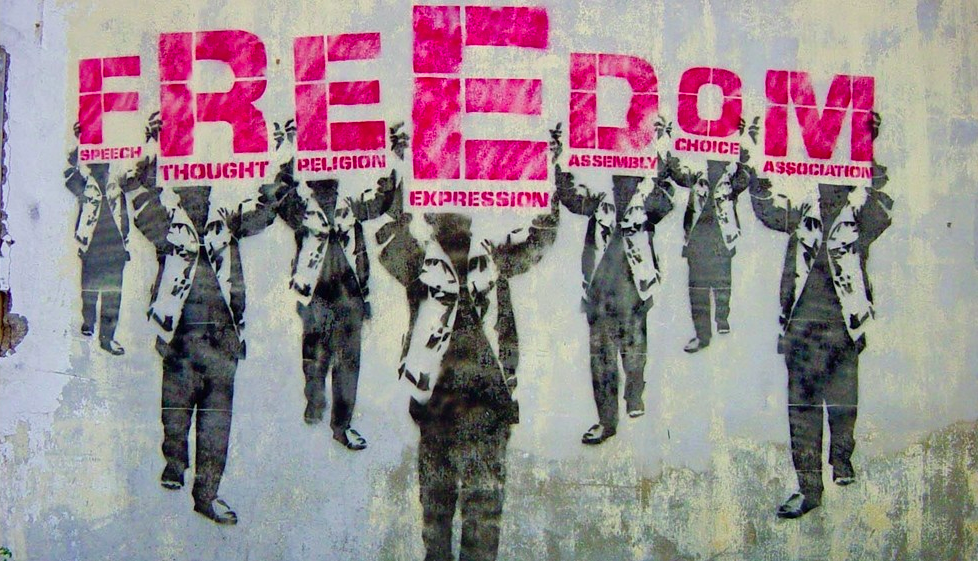 V čigavem imenu bo izdana svoboda govora?