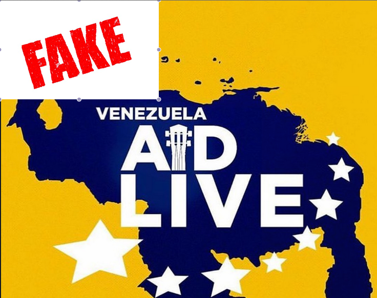 »Venezuela Aid« - lažni humanitarni koncert milijarderja