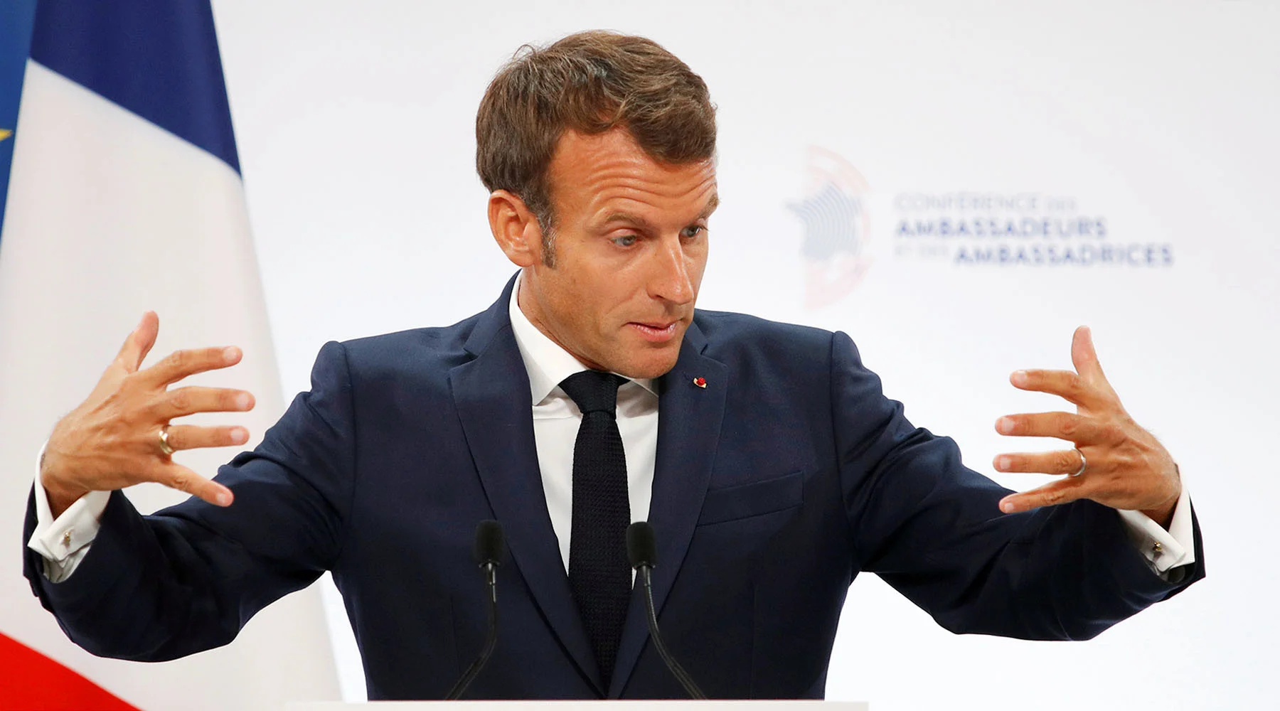 Macron priznal: »Nadvlade Zahoda je konec«