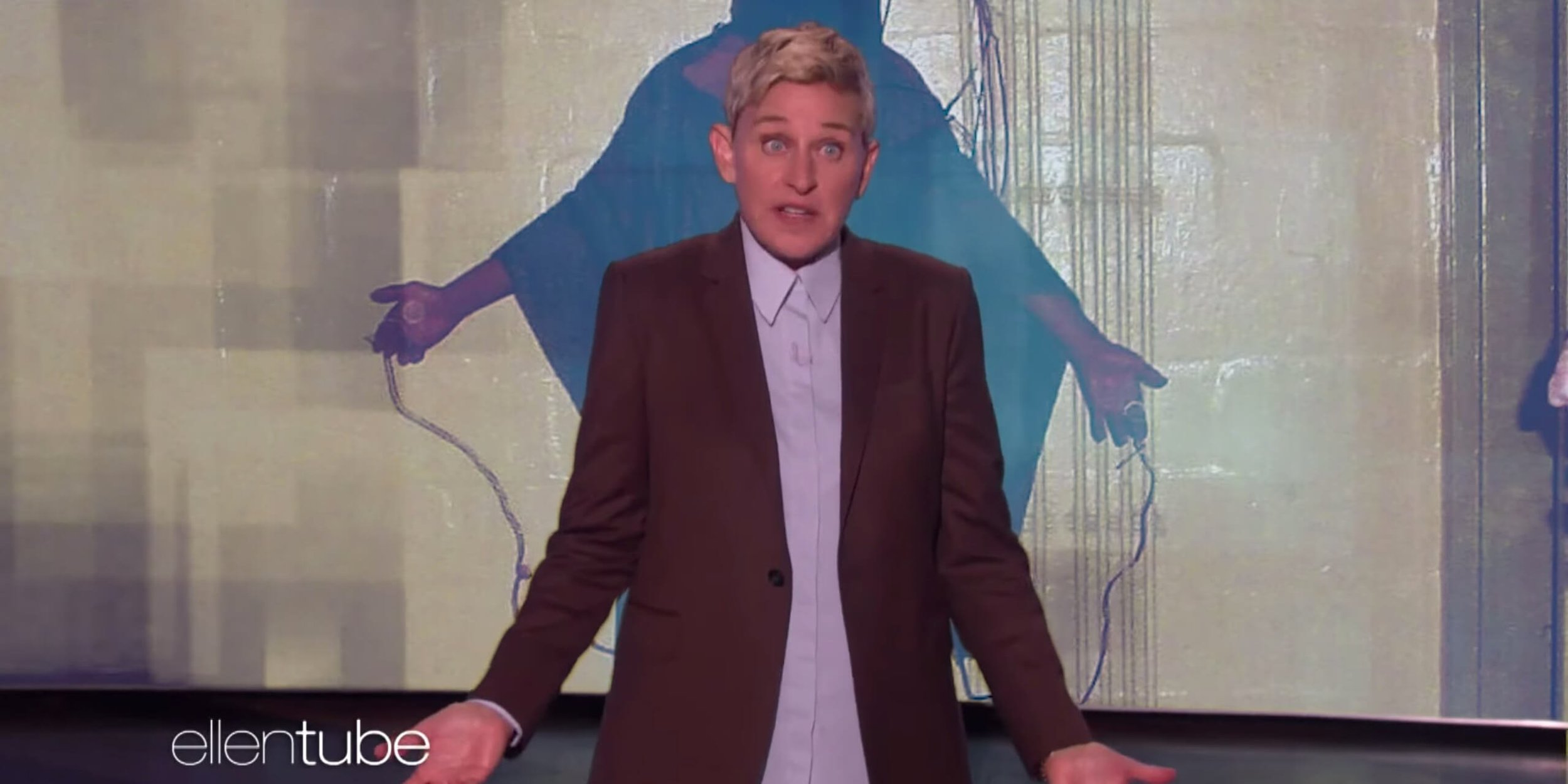 Julian Assange in Ellen DeGeneres