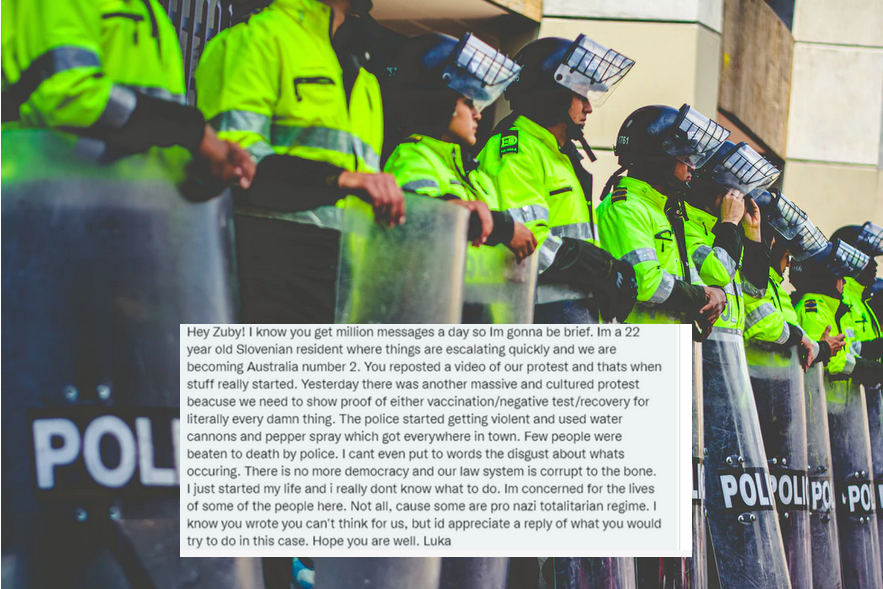 Zakaj pisati, da je policija v Ljubljani pretepla več ljudi do smrti?