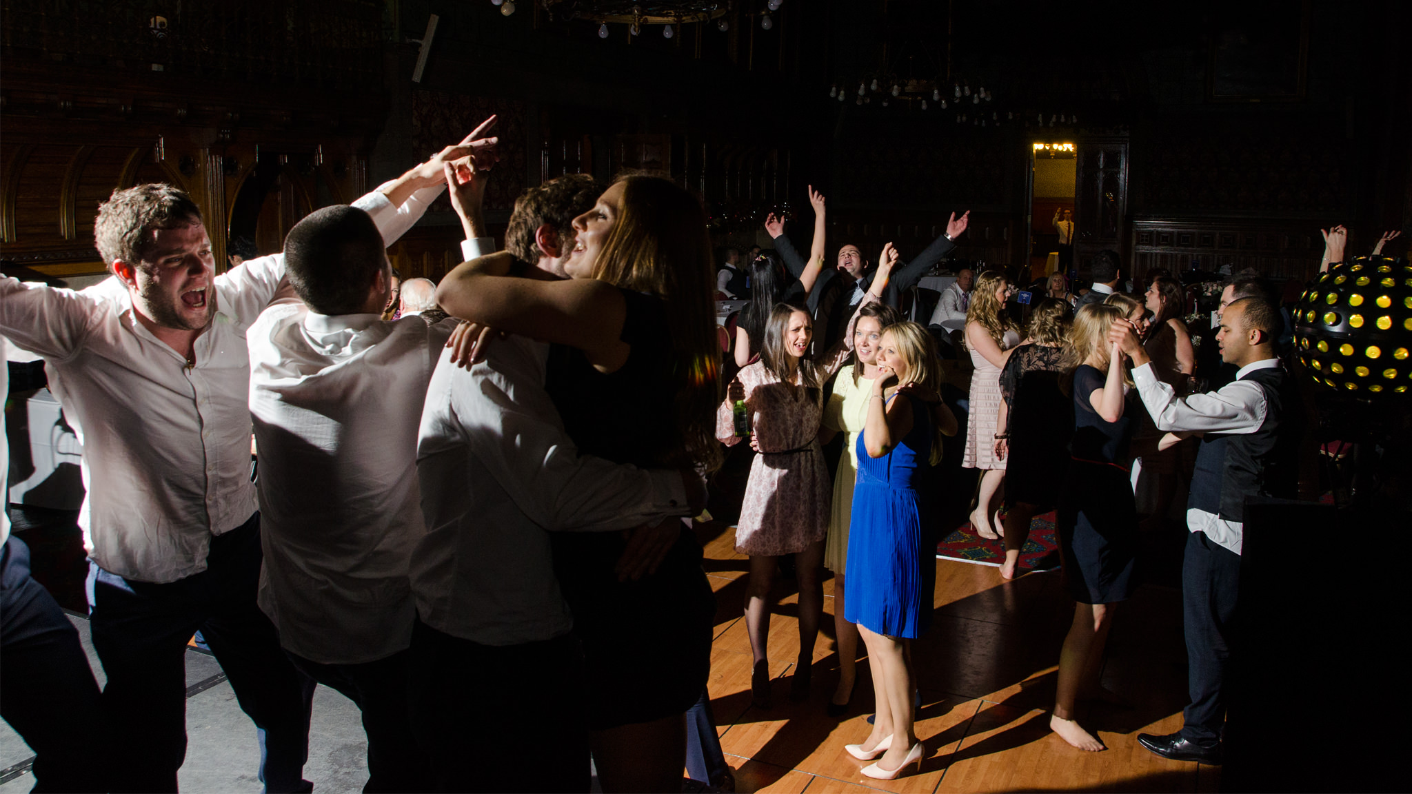 When the stage is clear. Let's dance.