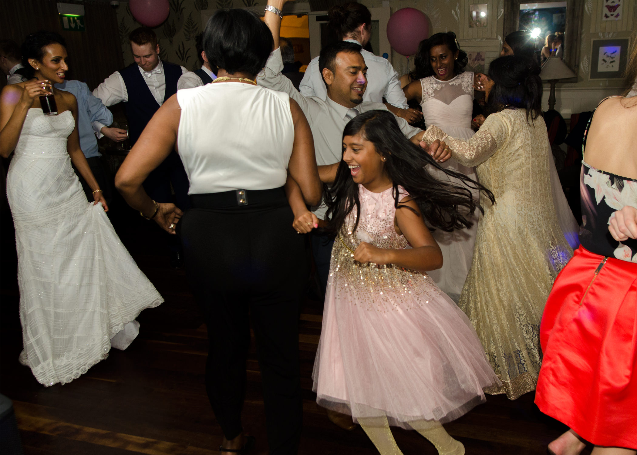 Thalia - she missed a One Direction concert for this wedding. That's commitment.
