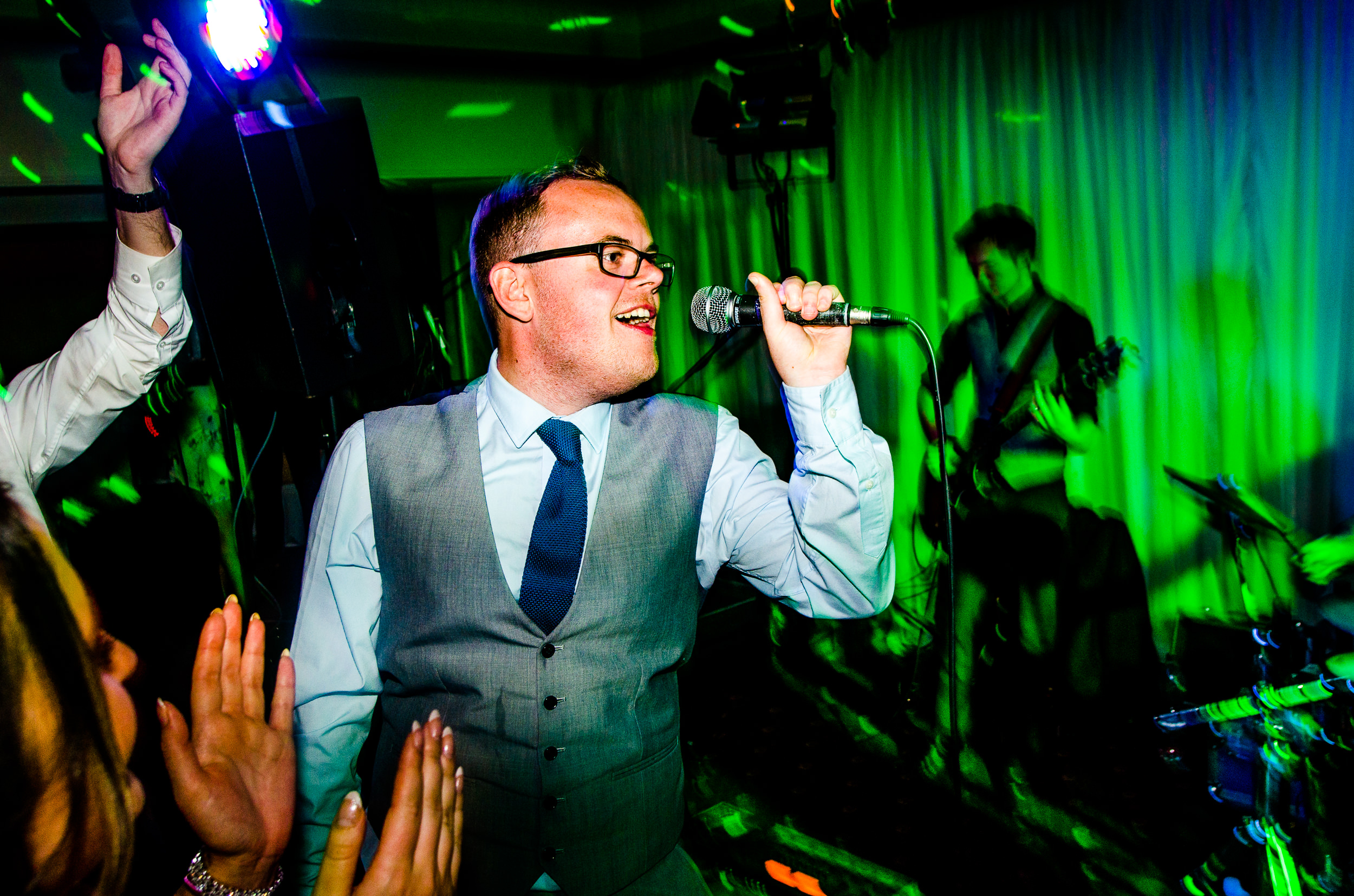 Guest singing with Groovey Revolution.