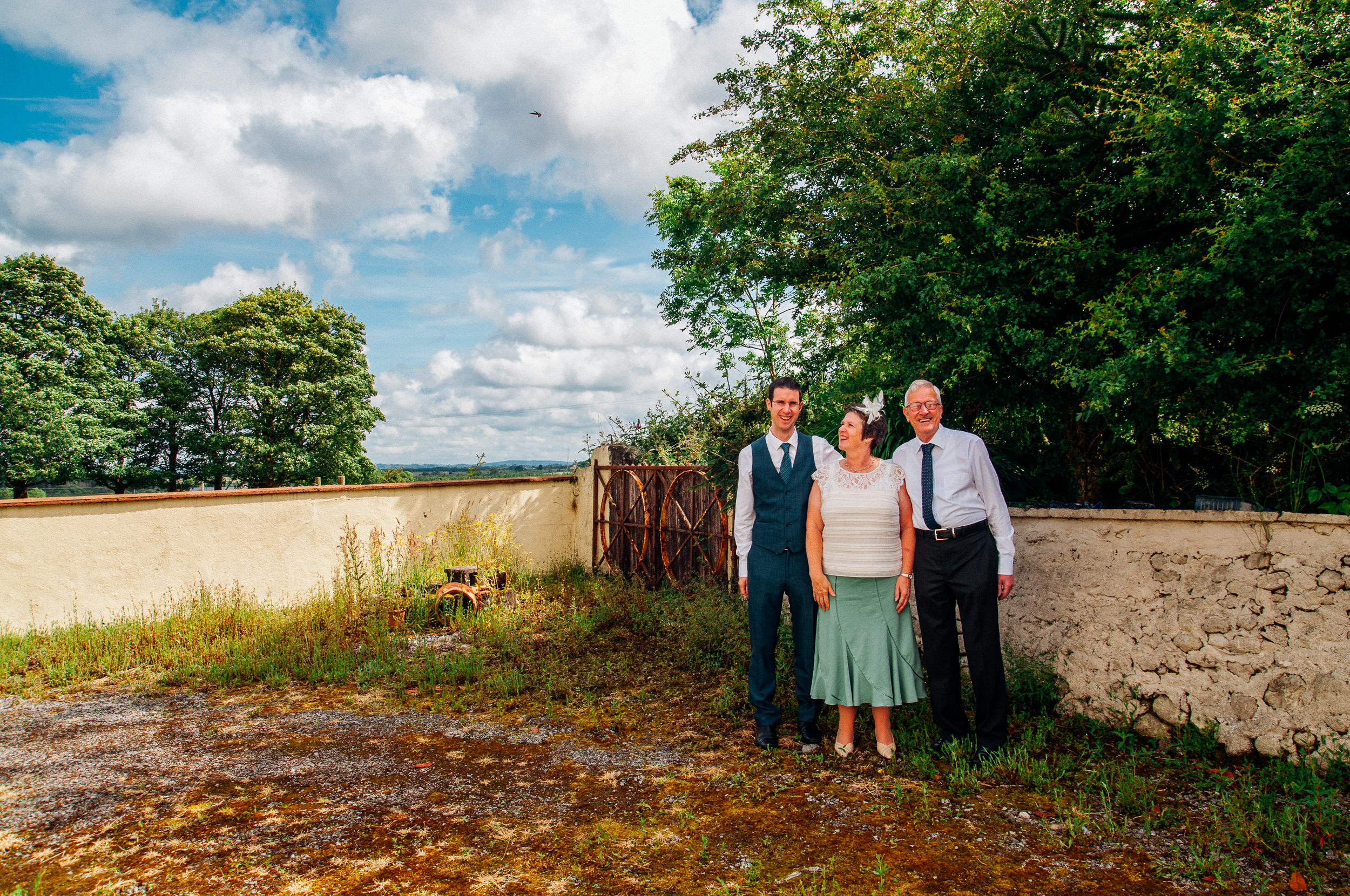 Me, Mum and Dad.
