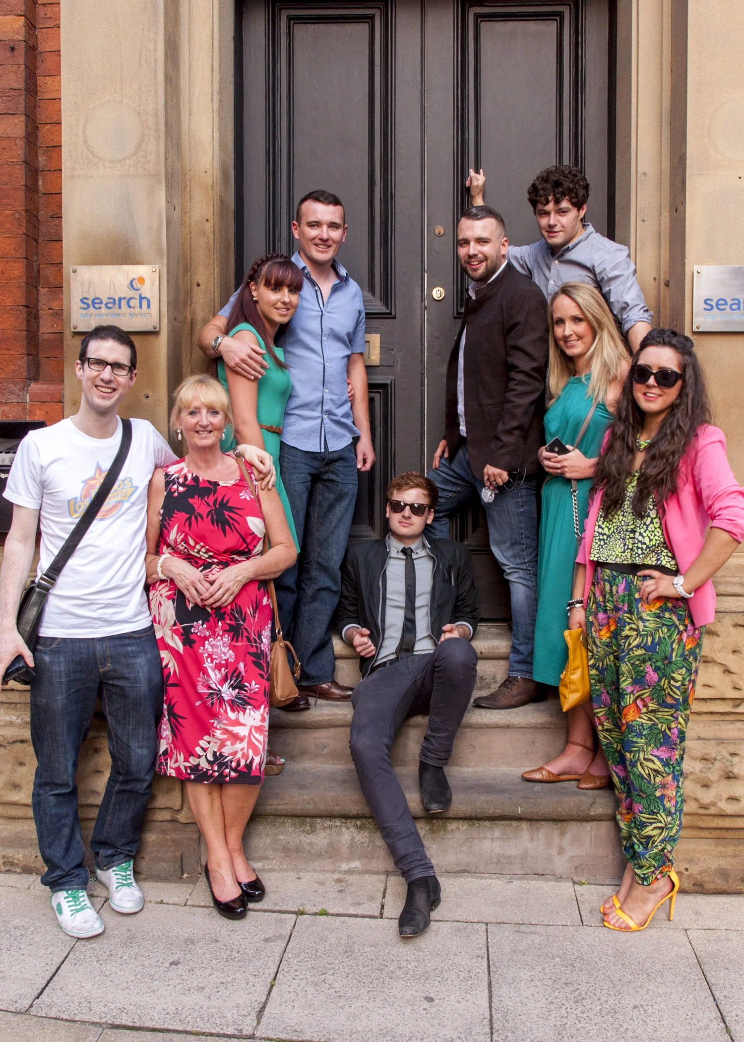 Anne-Marie, Siobhan, Patrick, Matt, Sean, Donal, Sinead and Ciara.