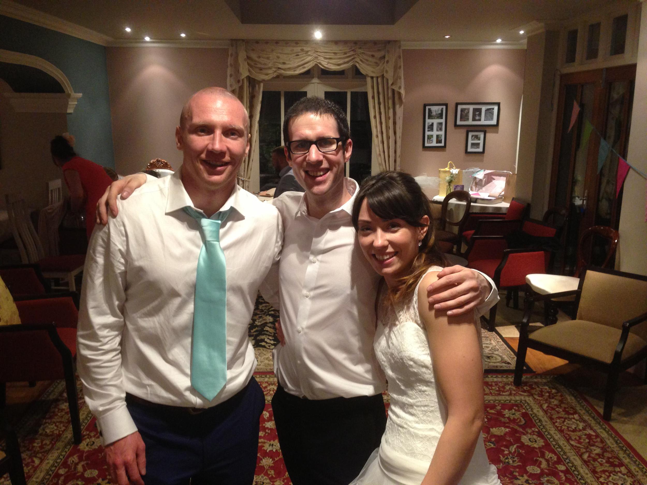 Robyn and Alan at Mere Brook House (Wirral)