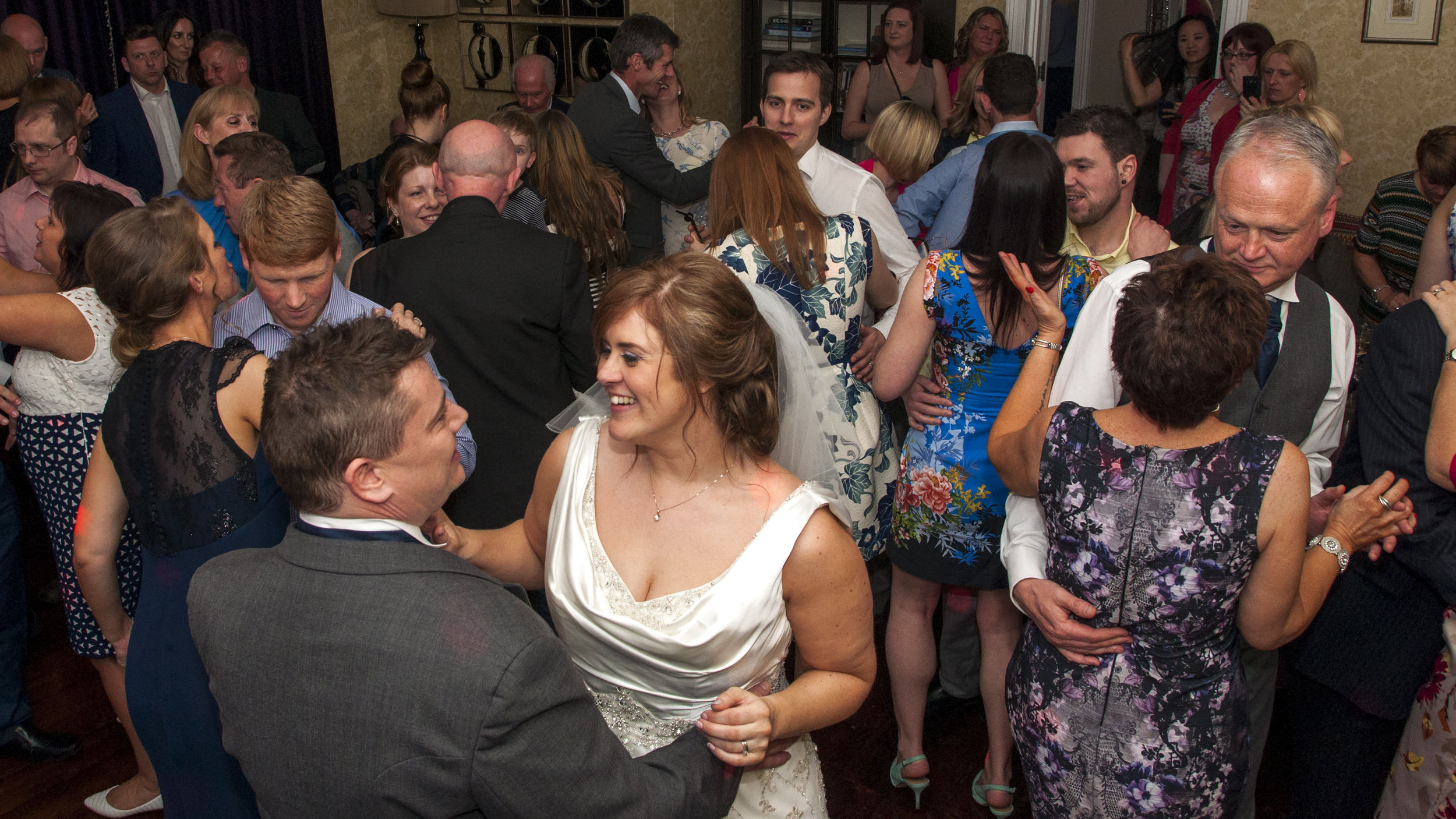 Still the first dance at Didsbury House.