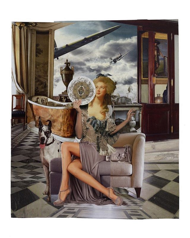 The Salon, 2018, Archival Pigment on Matte Paper, 67.5&rdquo; X 57&rdquo;
⠀⠀⠀⠀⠀⠀⠀⠀⠀
#gallery #artherapy #nostalgia #optimism #surrealism #historicalpainting #collage #workonpaper #paperart #mixedmedia #artofinstagram #stevenrudinart