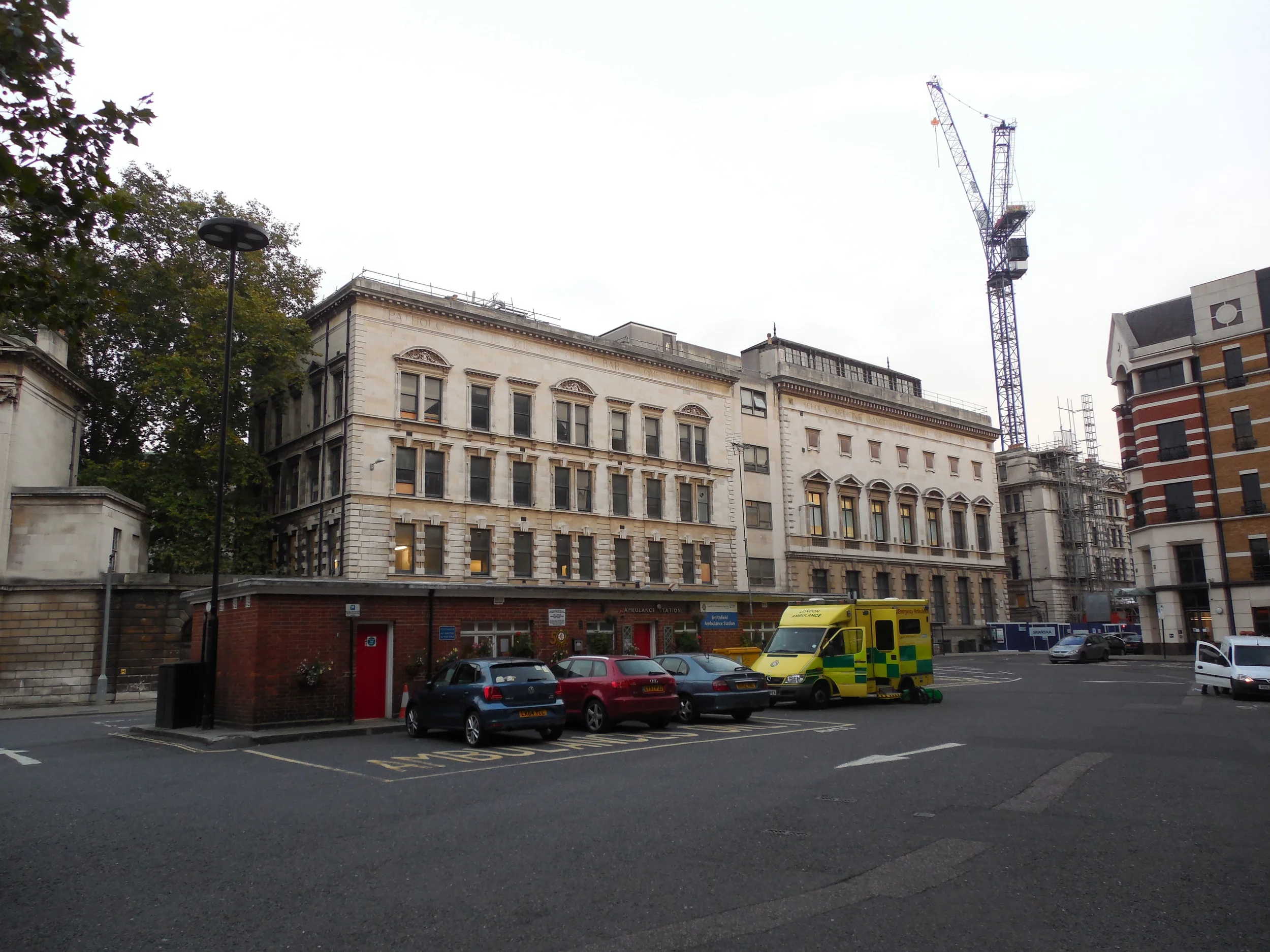 Where John stood watching Sherlock's "fatal" leap.
