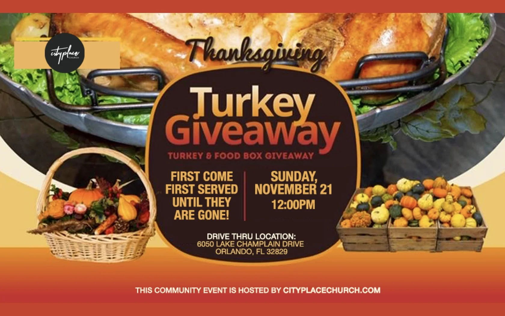 Thanksgiving Turkey Giveaway