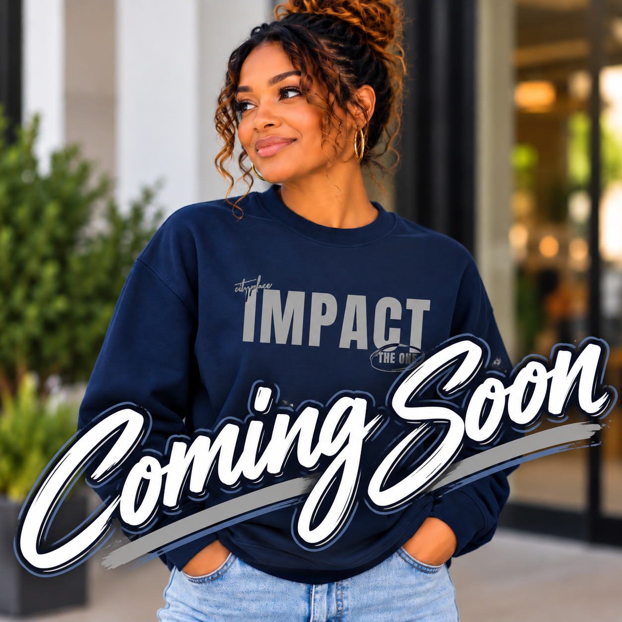 Impact The One Sweatshirt - Navy