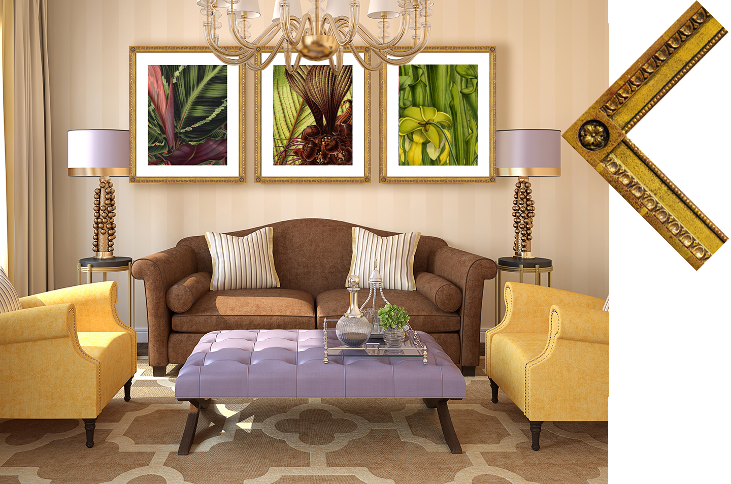 Frame manufacturer and style