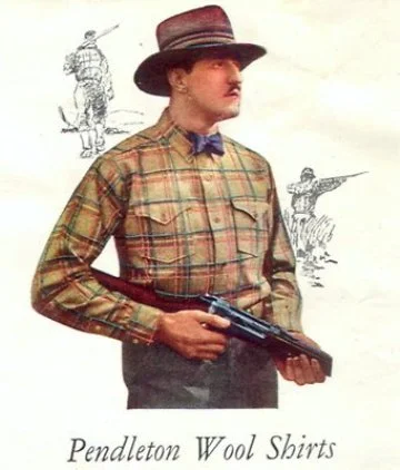 &nbsp;Vintage Pendleton ad. Courtesy Segui-riveted.blogspot.com