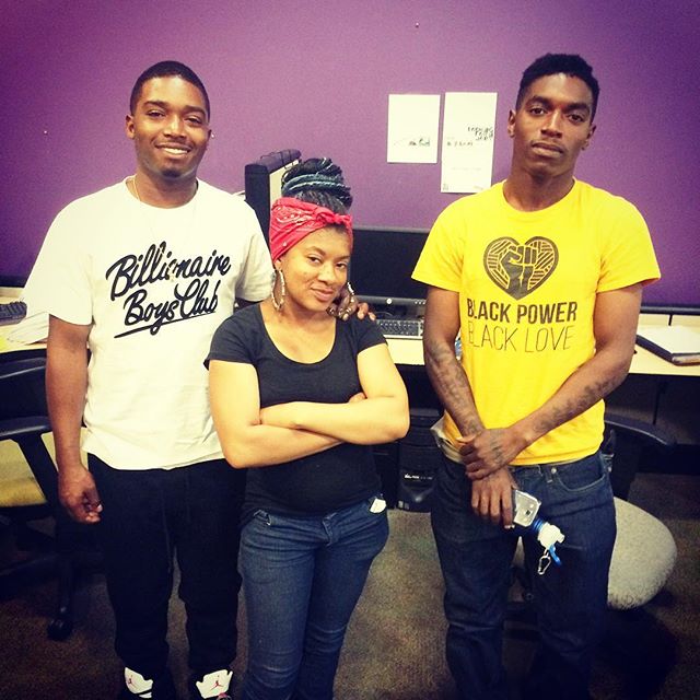 Some of the @youthuprising @yu_green_oakland crew after our bi-weekly 'Discussion & Reflection' session. They work in our landscaping #socialenterprise combined with personal and professional development. #EastOakland #OaklandProud