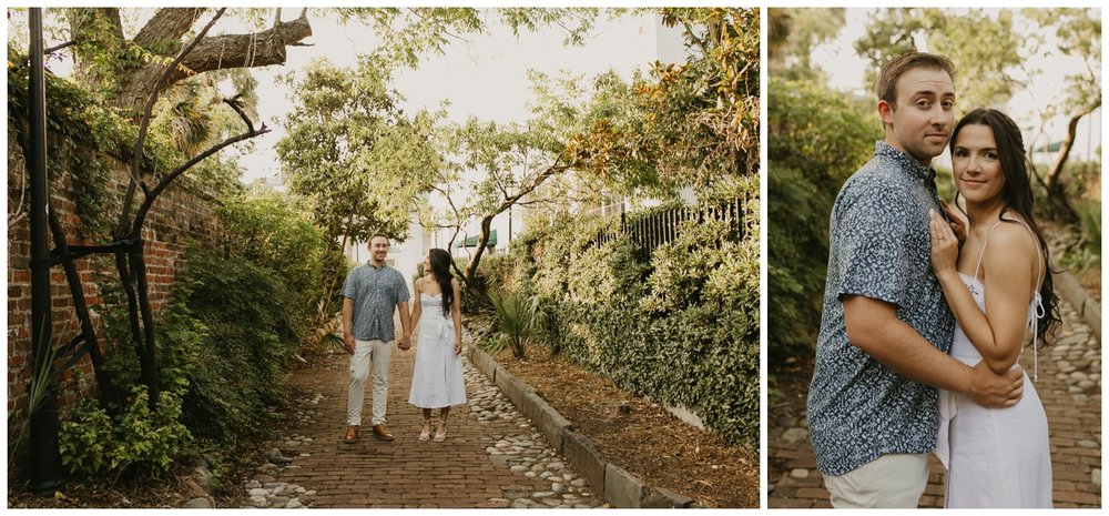 Downtown Charleston, SC Engagement Session