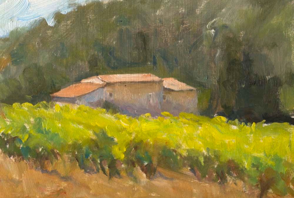 Farmhouse in the Vineyards, Summer
