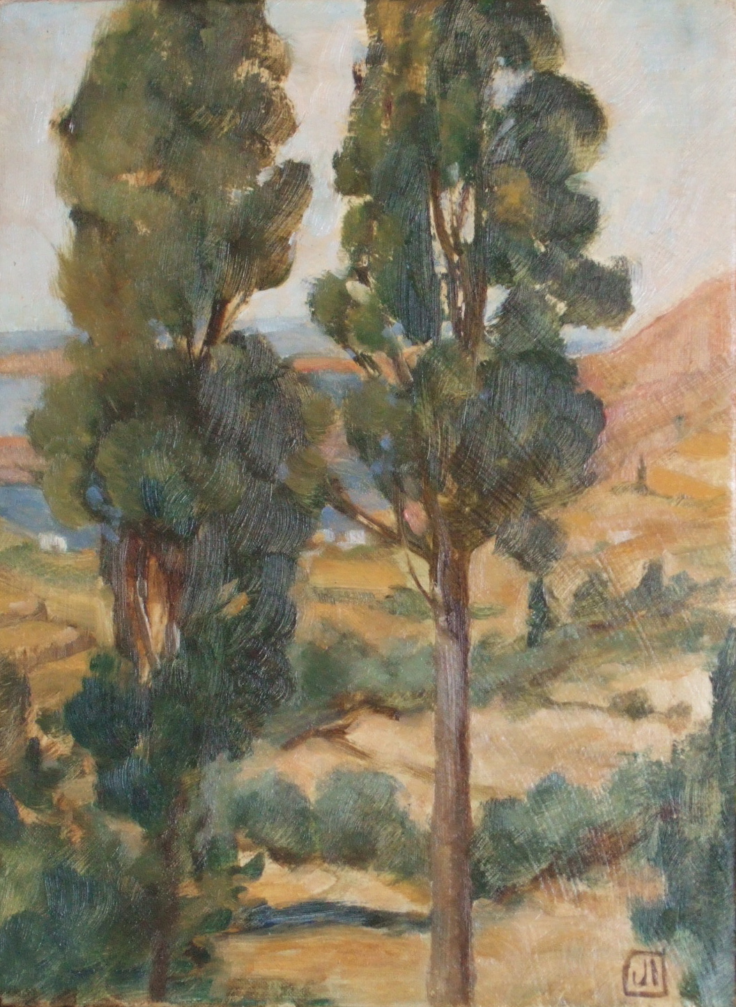 Two Cypress, Paros