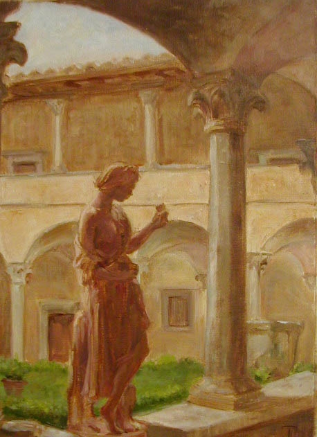 In the Cloister, Impruneta