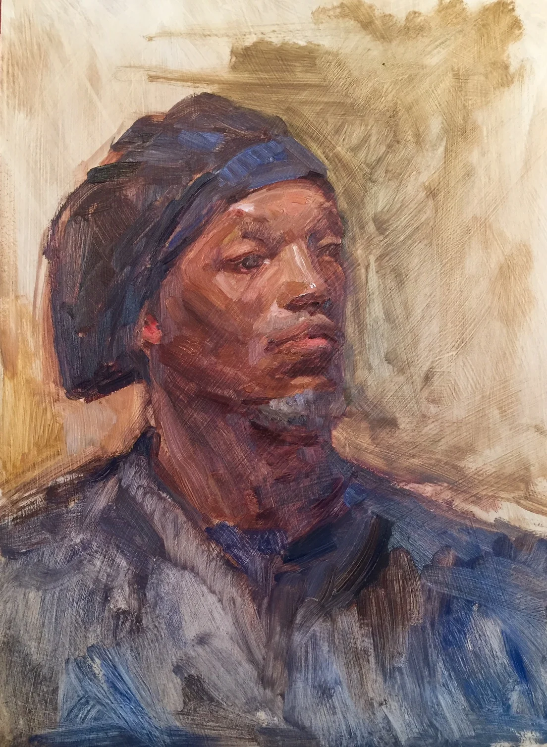 Man in a Black Beret