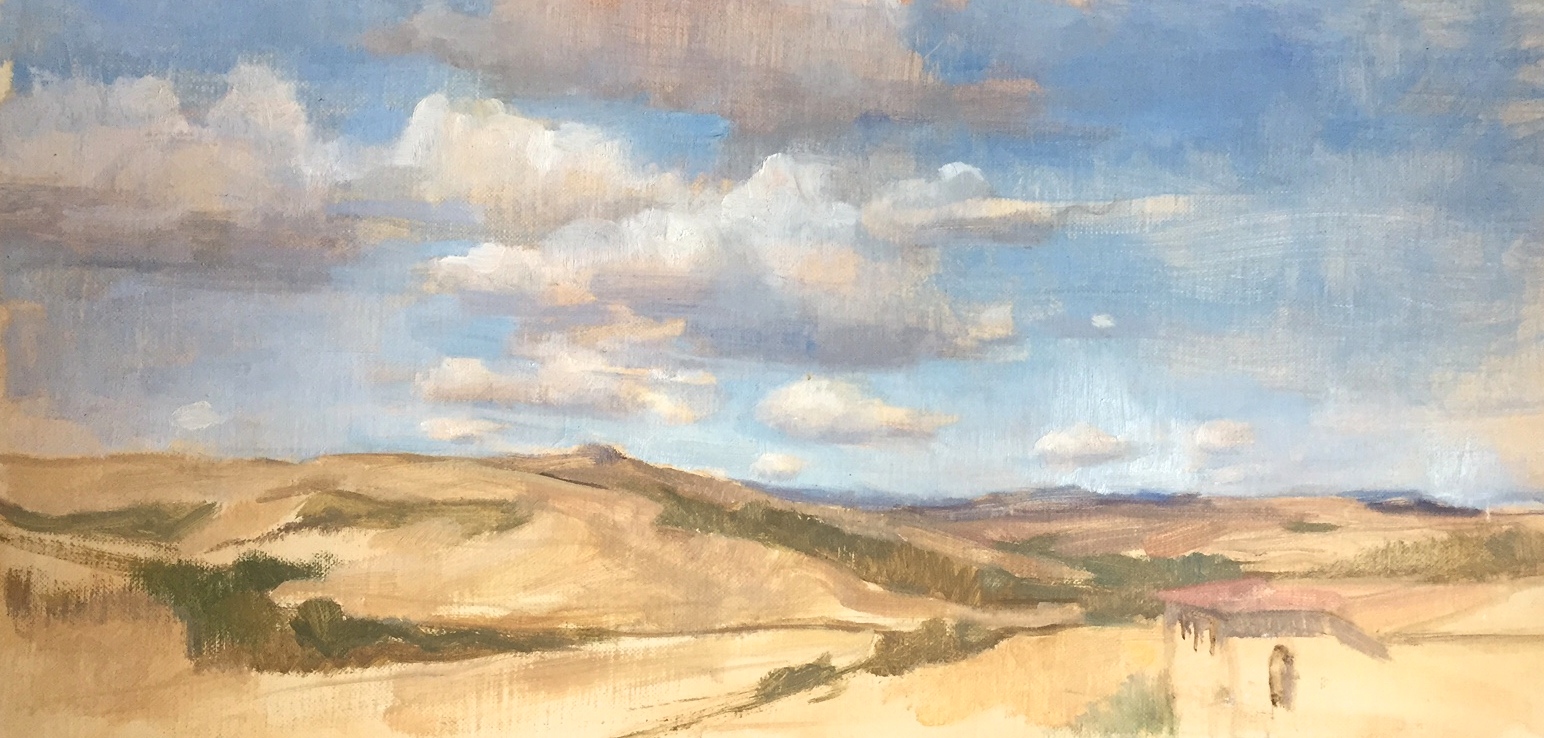 Val d'Orcia Summer Sky, Tuscany