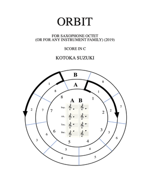 Full Score of Orbit by Kotoka Suzuki - KOTOKA SUZUKI | Composer