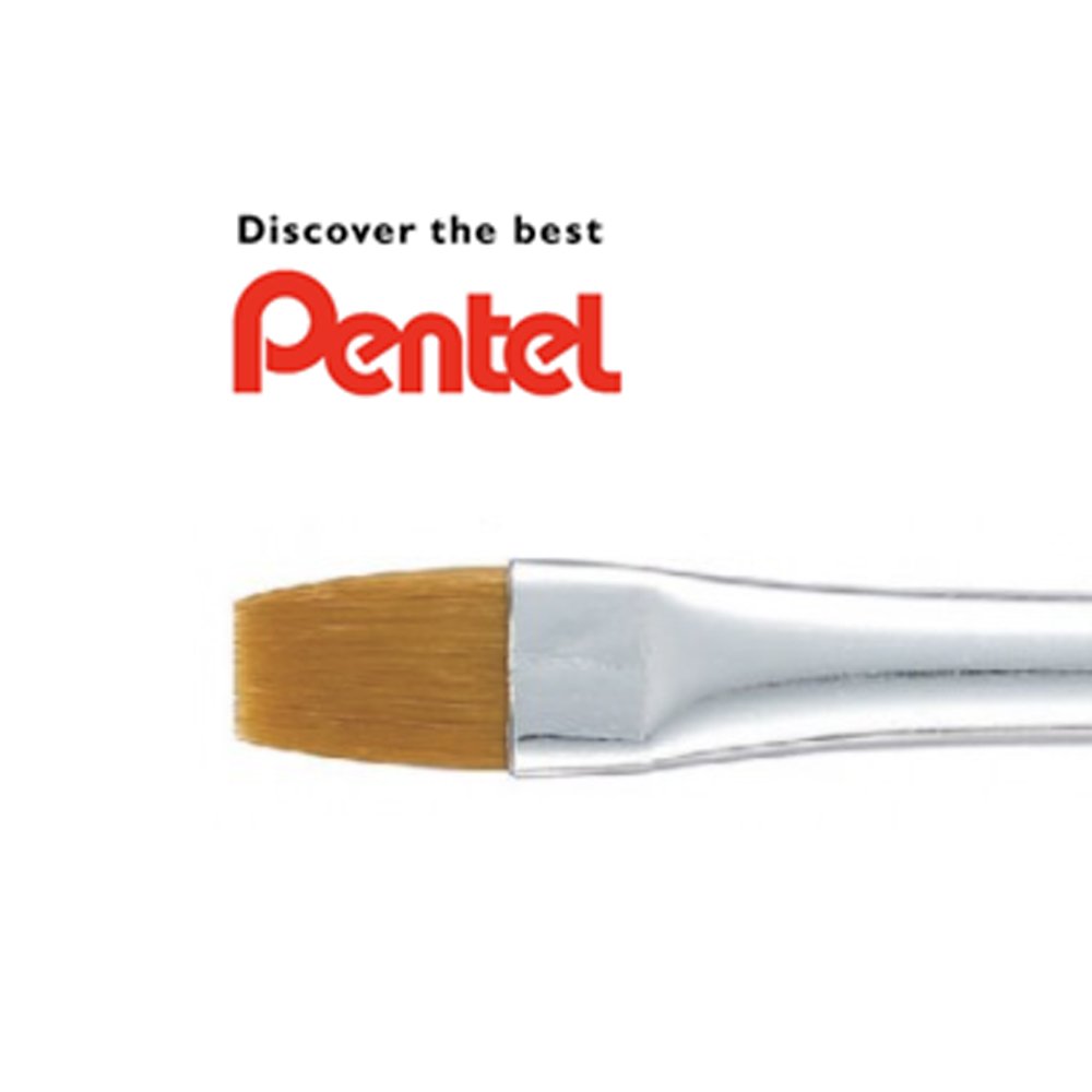 水晶桿畫筆-10號-平頭