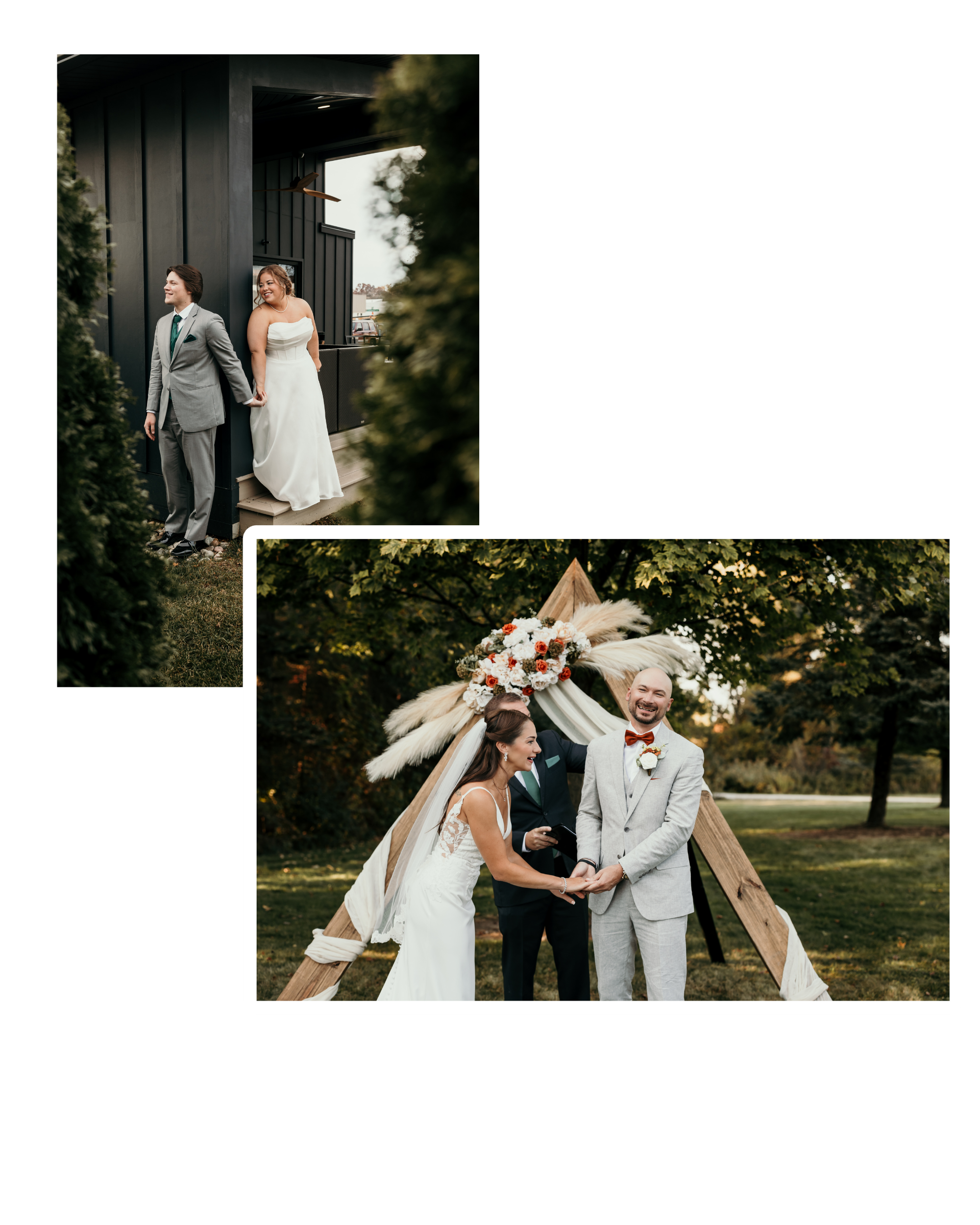 Michigan Wedding Port 393 and Bruce Township Backyard Wedding