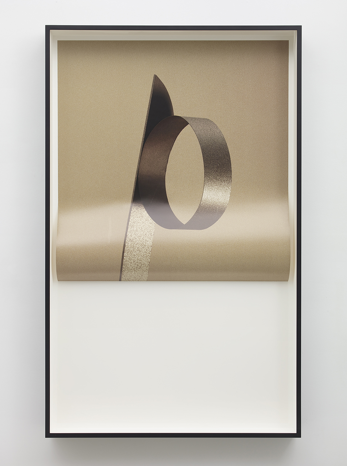 Erin Shirreff, Relief (no. 4) , 2015. Archival pigment print. 72 x 42 inches, with fold. Courtesy of the artist and Sikkema Jenkins & Co., New York