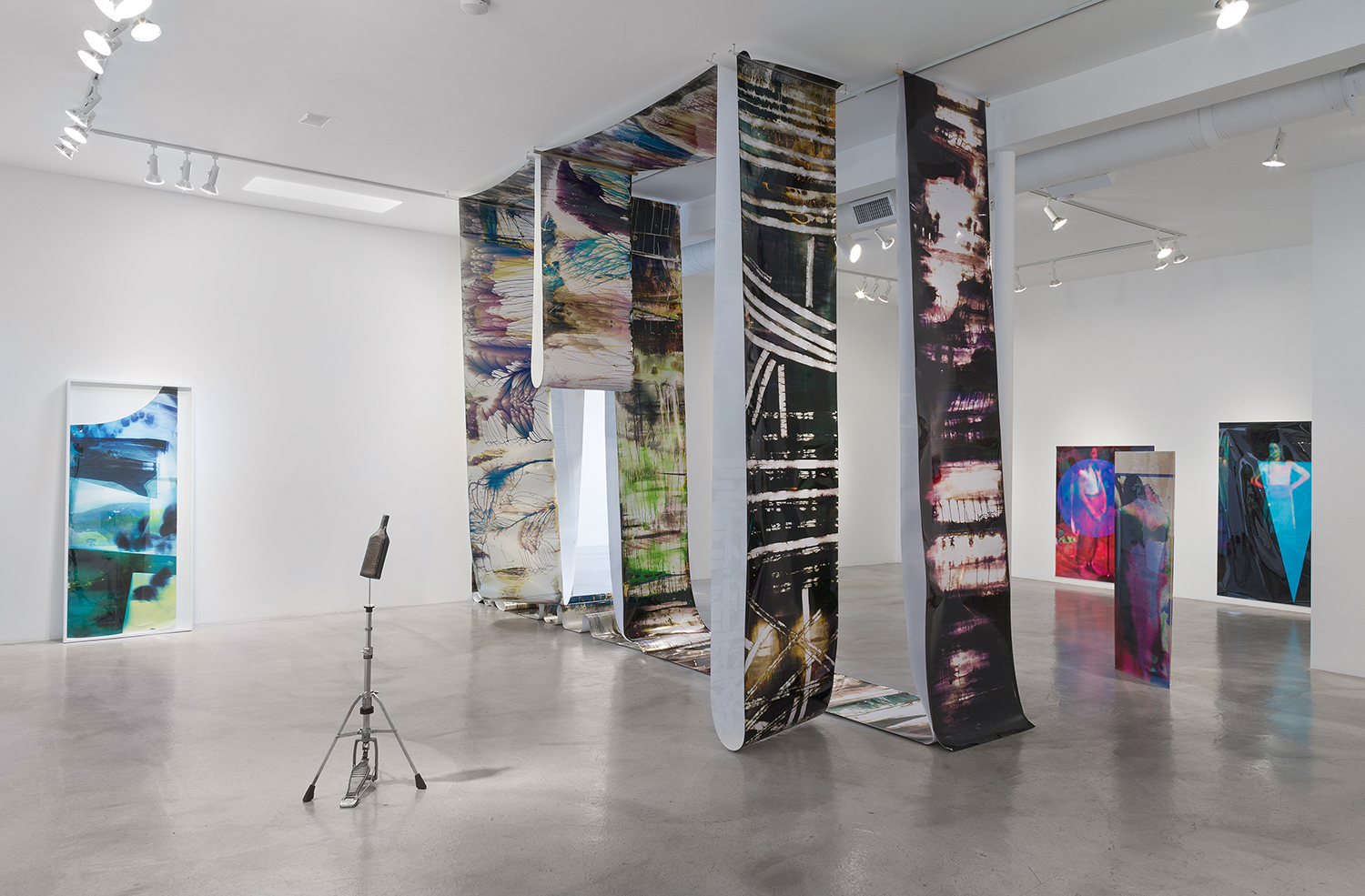 Mariah Roberston, 113 , 2012. Unique color print on metallic paper. 30 x 1968 inches. Courtesy of the artist and M+B, Los Angeles
