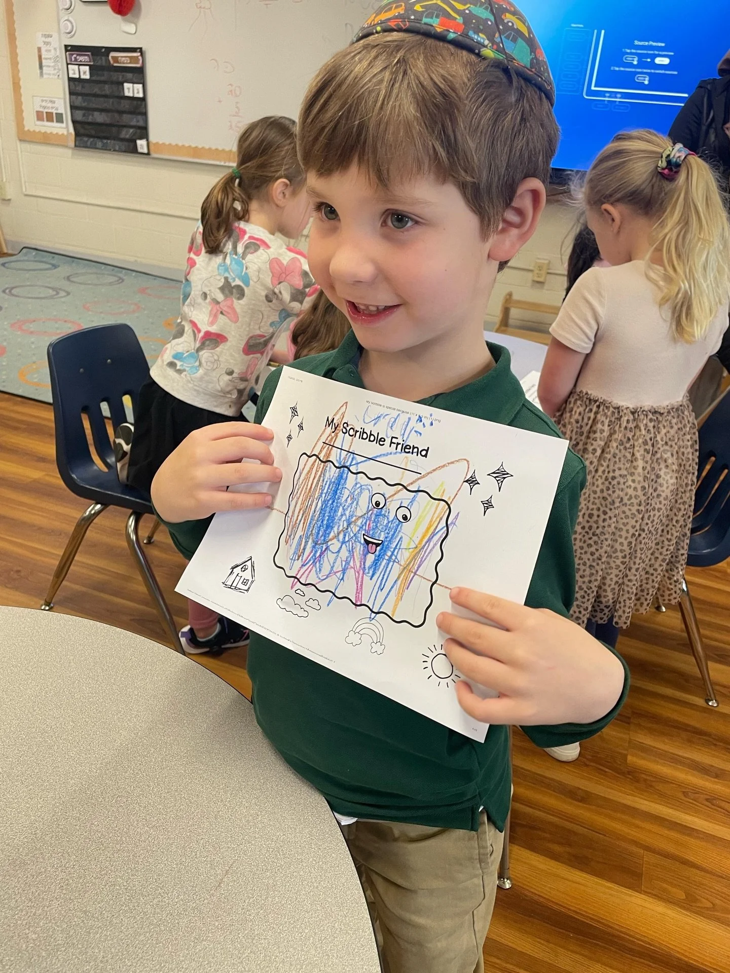 Building an inclusive community begins with helping students appreciate what makes each person special. A first grade Berman class read &ldquo;I&rsquo;m Not Just a Scribble,&rdquo; sparking conversations about individuality and belonging.

#inclusion