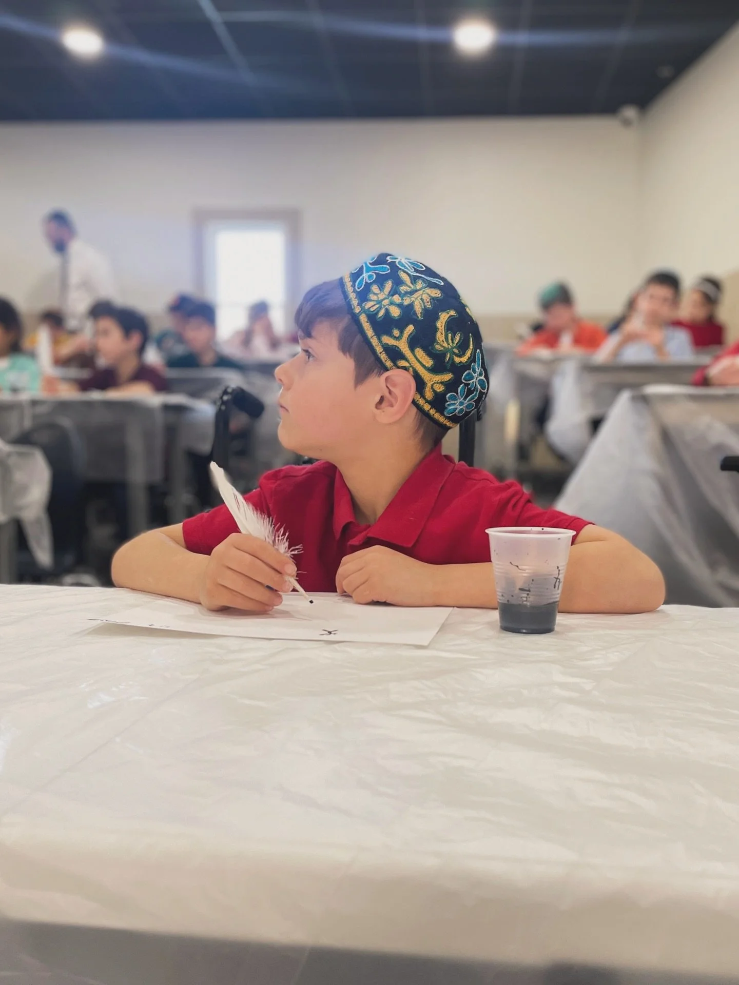 A steady hand. A careful stroke. A letter that can&rsquo;t be rushed.

Our students explored how a Torah scroll is written, discovering how each letter is carefully formed with intention and precision.

At Sulam our students engage in meaningful, han