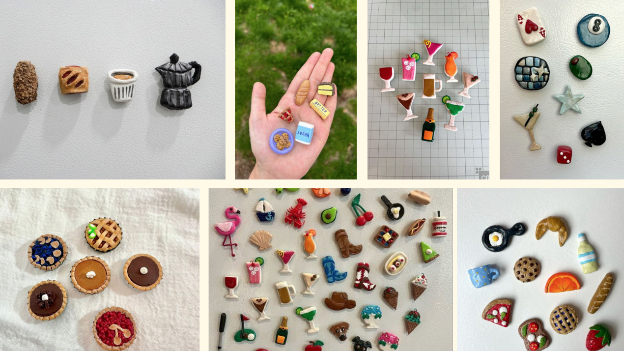 Mini Clay Magnet Workshop