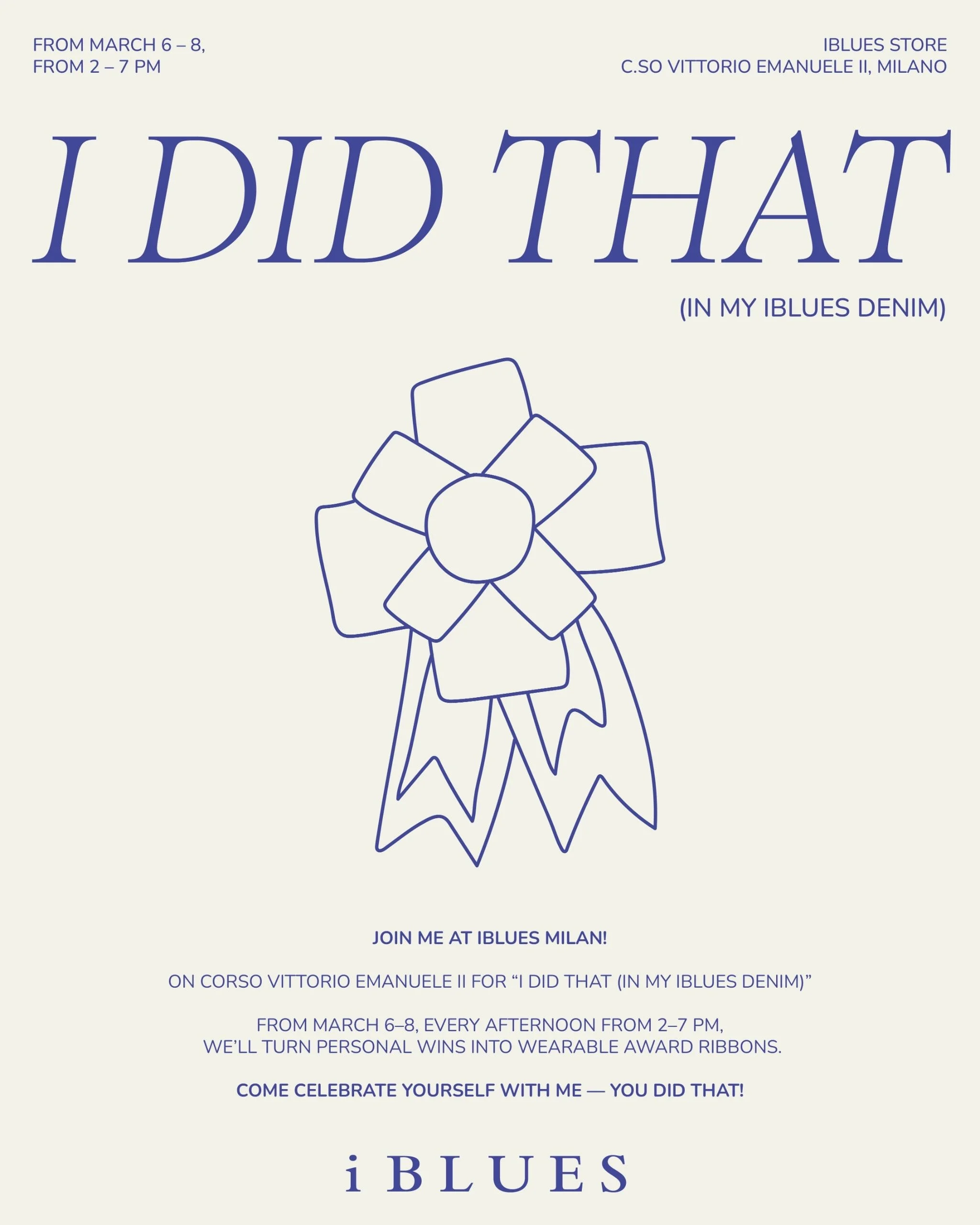 IBLUES Collaboration - Instore Experience