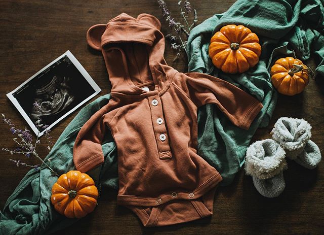 Feeling so ready to cozy in for fall and start prepping for this little pumpkin. Baby boy Roos, joining us January 2020. 🧡 @heartpinewoodworks