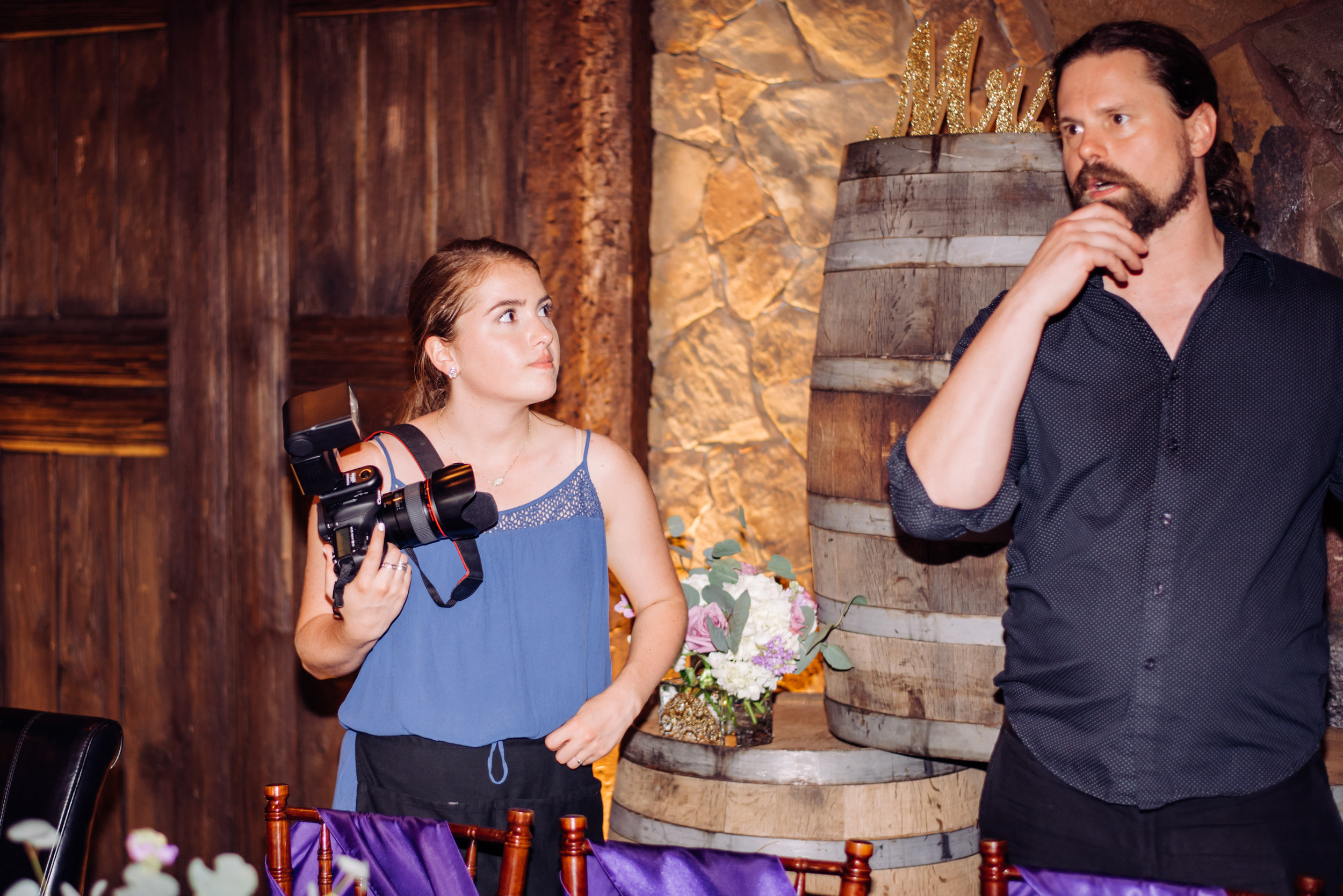 Summer weddings in Texas, am I right?? (look how sweaty I am hahahaha)