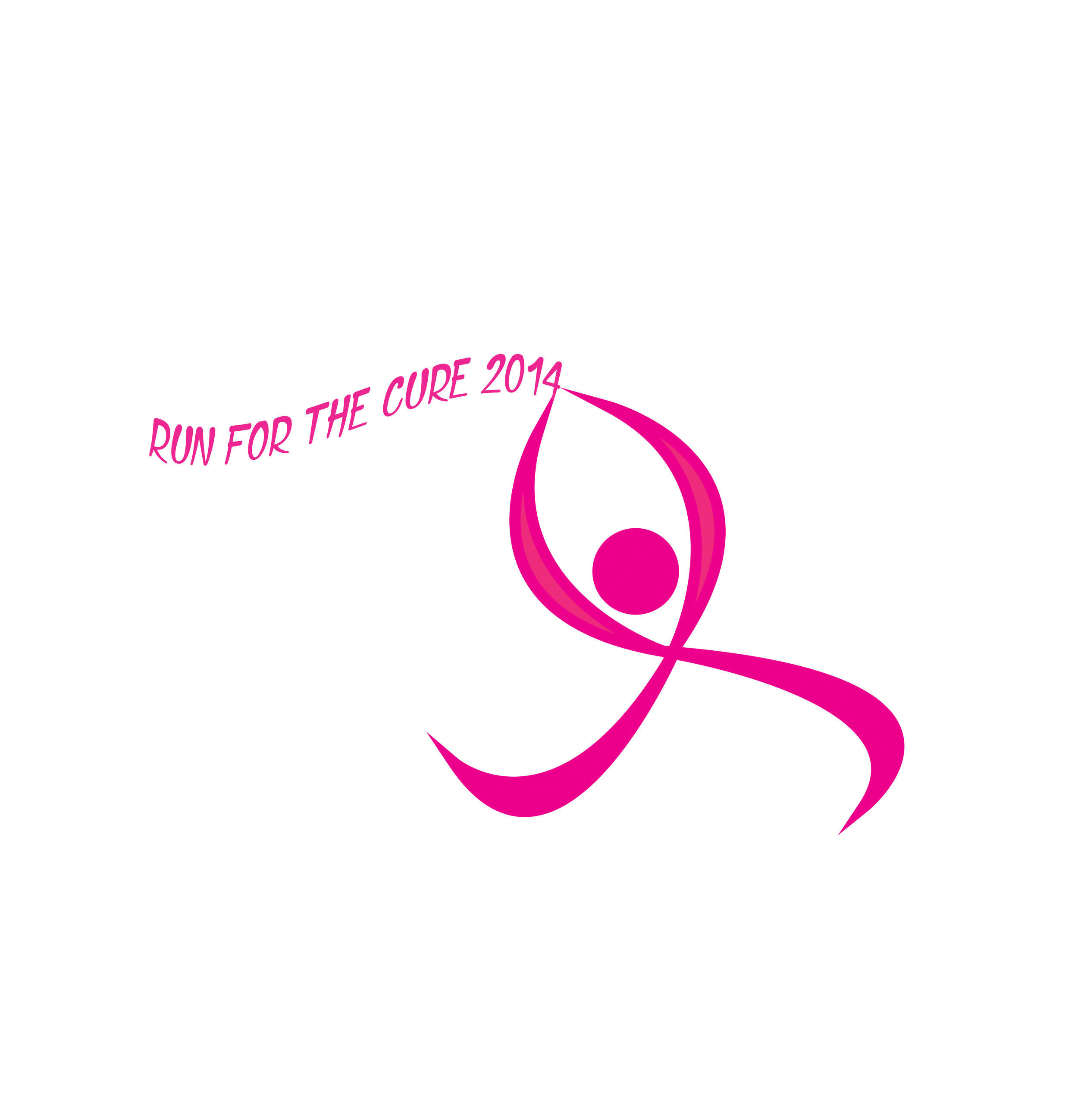 RUN FOR THE CURE EMBLEM