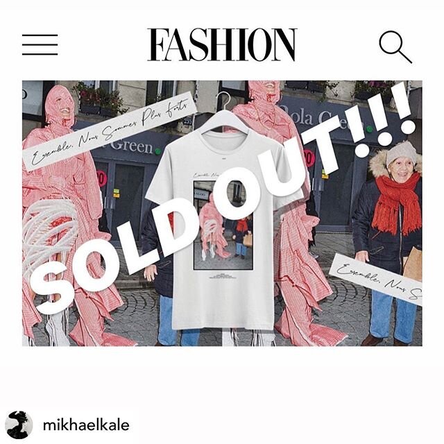 Amazing cause I got to design a shirt for! @yellowbrckhouse. Big Props to everyone involved for pulling it off and selling out in 24rs! ❤️ Posted @withregram &bull; @mikhaelkale KALExMANTELLA SOLD OUT! 
On behalf of both @sylviamantella and I, we tha