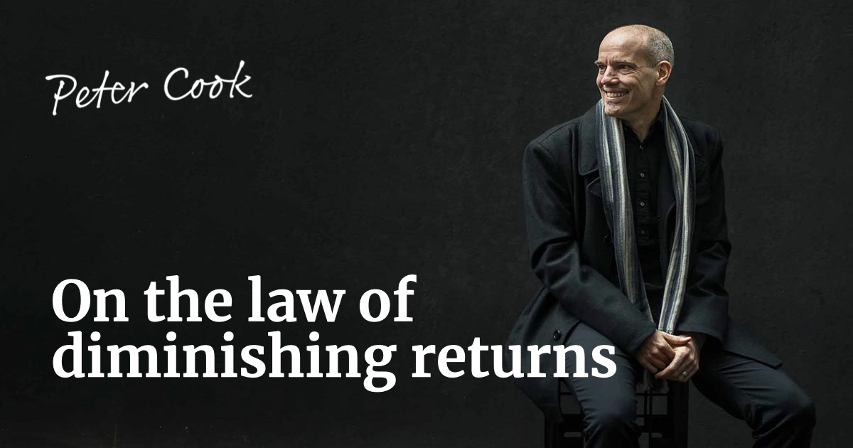 On the law of diminishing returns