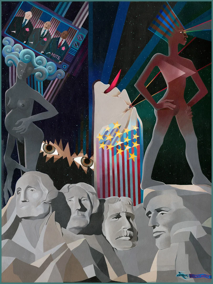 Mount Rushmore - The Four Graces