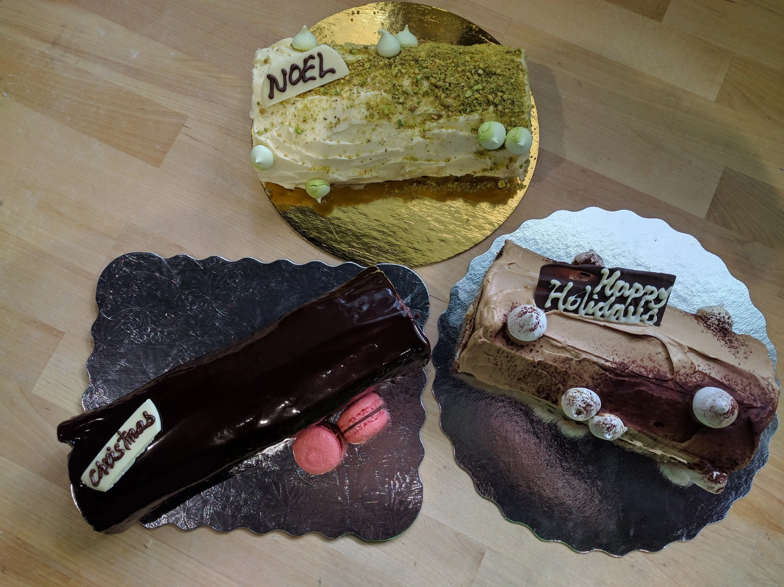 Buche De Noel (Christmas Logs)