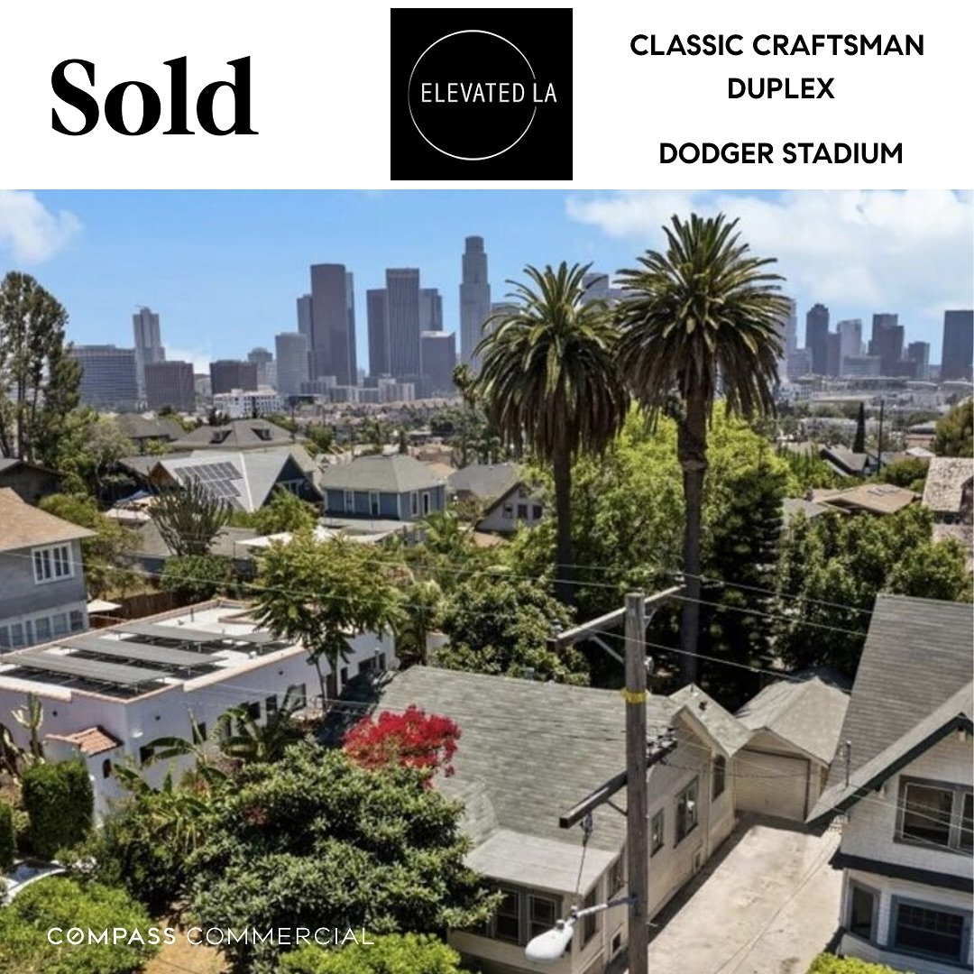 Just Sold | Classic Craftsman Duplex | Dodger Stadium 🏟️ 

Prior to listing on the public market, we spoke with several neighbors in the area &ndash; one of whom put us in touch with a buyer, highly invested in the neighborhood and was willing to pu