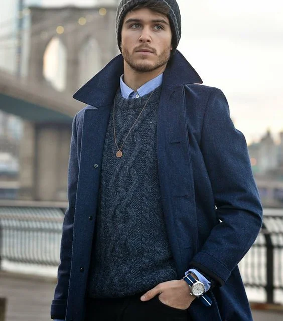 chunky cable sweater