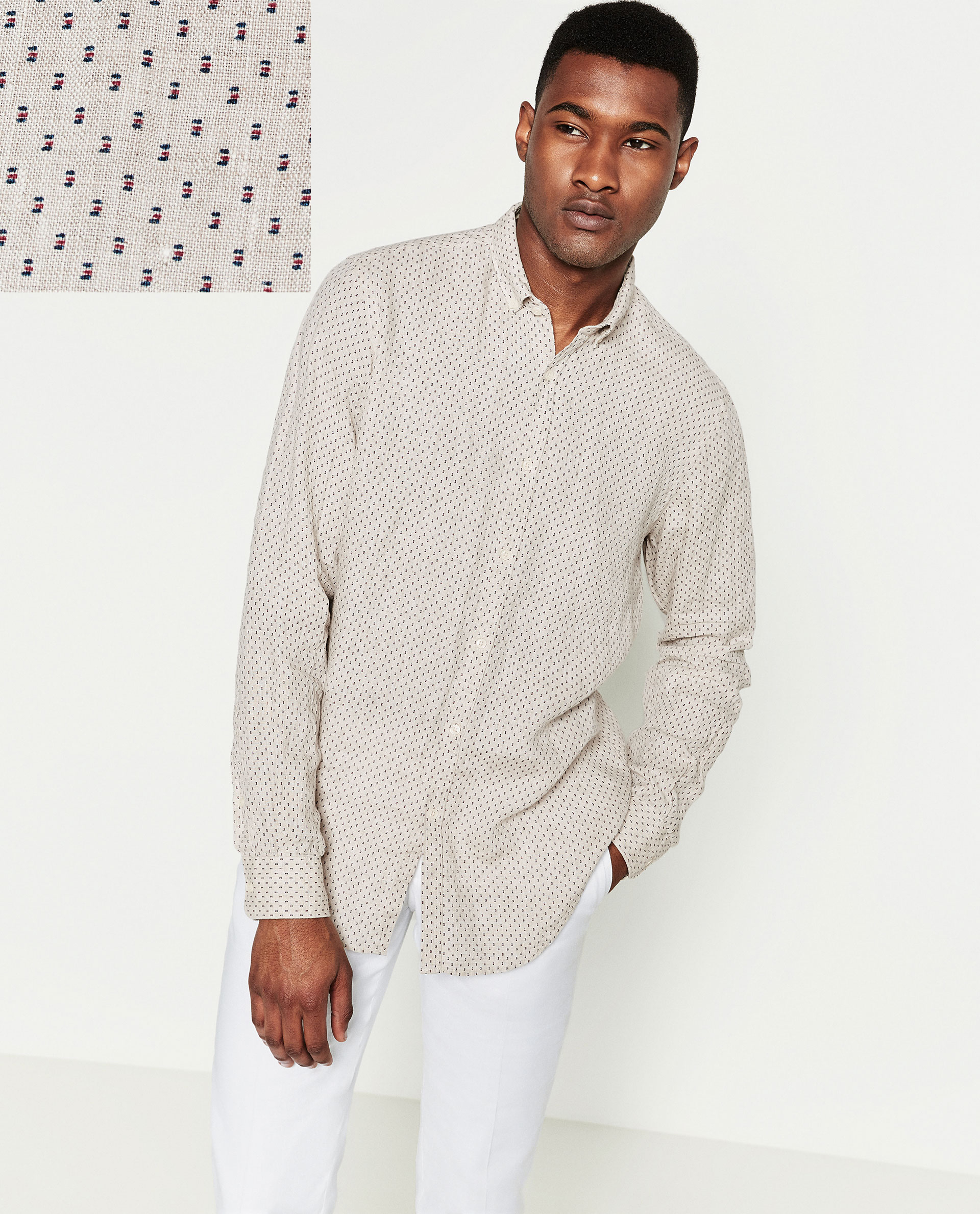 Dash Stitch Linen