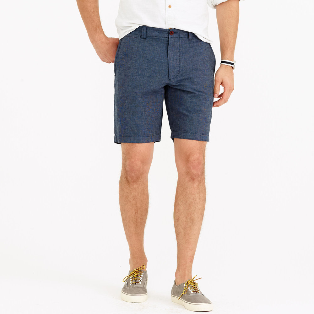 J.Crew 9" Cotton-Linen