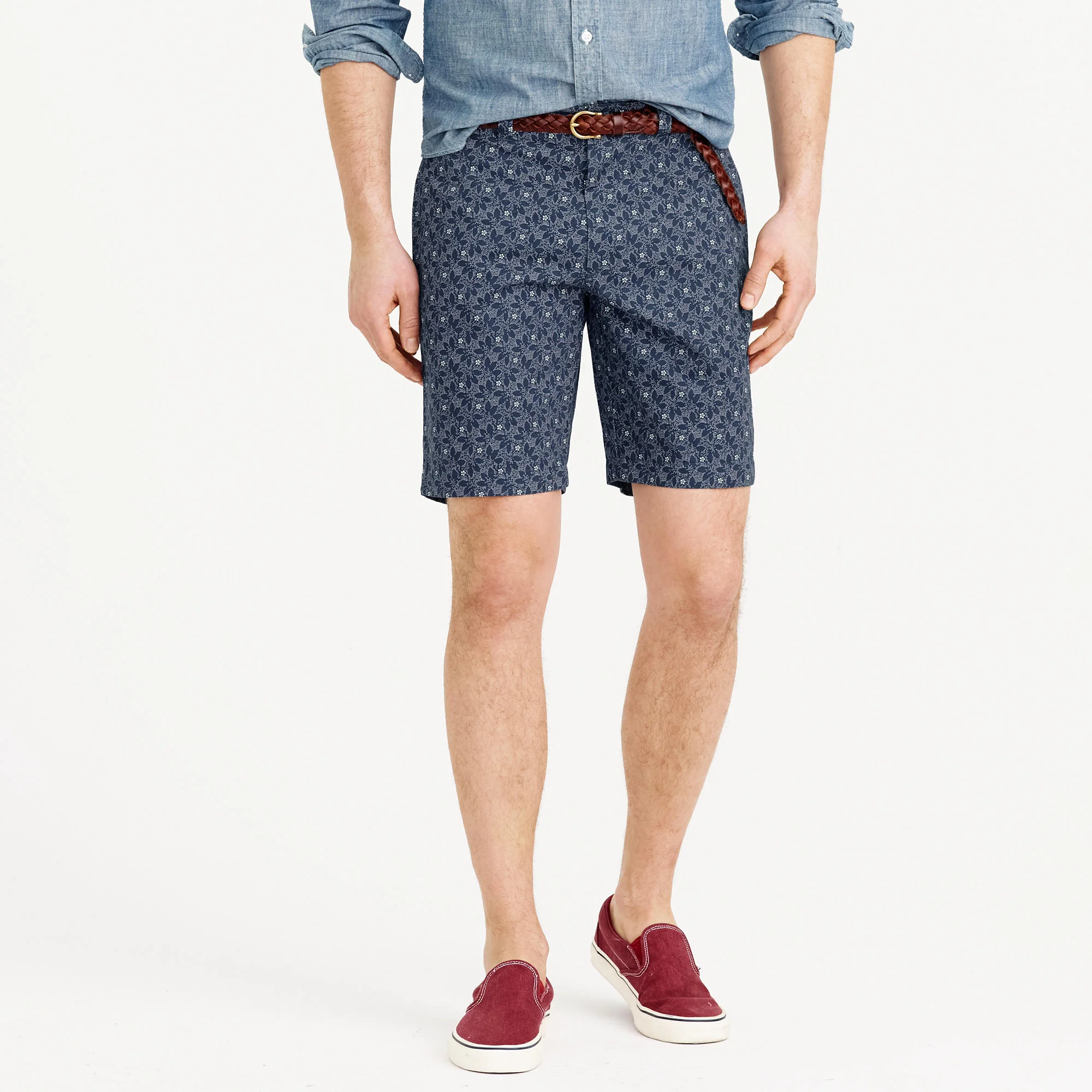 J.Crew 9" Printed