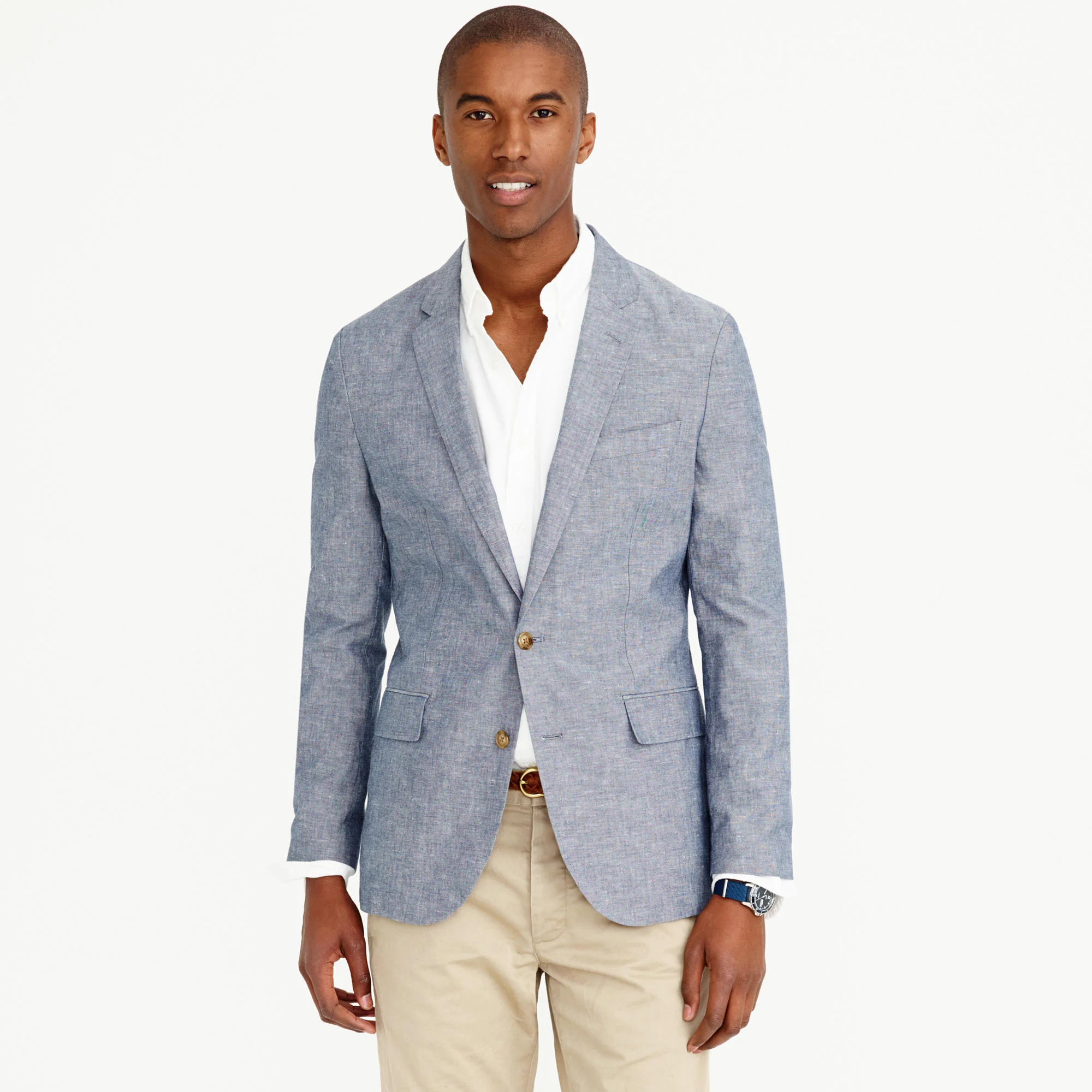 J.Crew Cotton-Linen Blazer